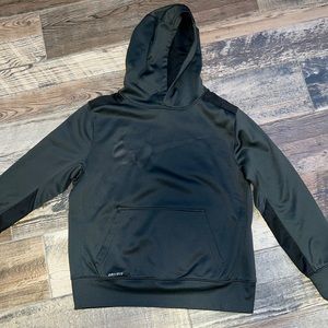 Nike hoodie - dark gray - youth large